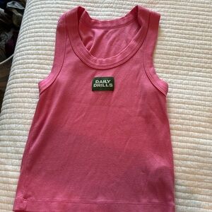 Daily drills pink tank